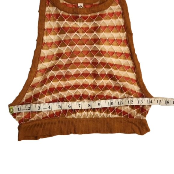 Womens Intimately Free People cropped sheer tank top size Medium. - Picture 12 of 14